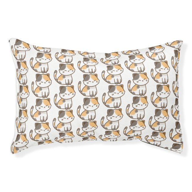 Custom Cat Photo  Pet Bed (Front)