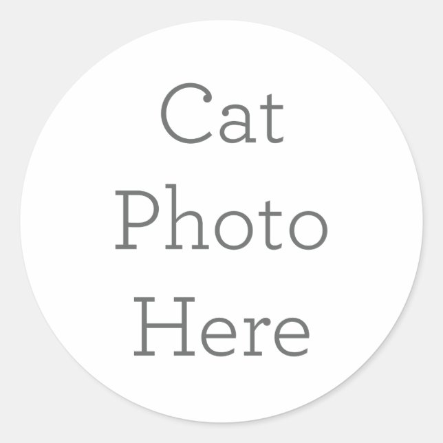 Custom Classic Round Stickers, Format: Sheet of Stickers, Size: Small, 1½ inch (sheet of 20), Paper Type: Glossy White Paper (Front)