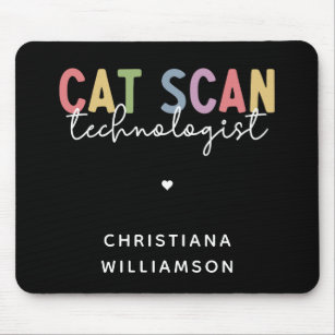 Custom CAT Scan Technologist CT Tech Gifts Mouse Pad