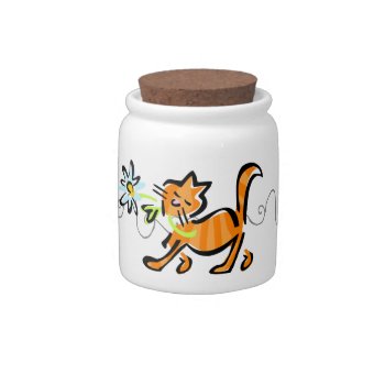 Custom Cat Treat Jar by DoggieAvenue at Zazzle