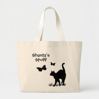 Custom Cat's Carry Bag 2 Lines Text