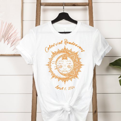 Custom Celestial Rendezvous Eclipse  T_Shirt