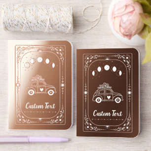 Custom Celestial Tarot Zodiac Astrology Sun Moon Foil Vow Books