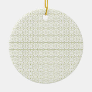 Custom Ceramic Circle Ornament – Photo Keepsake