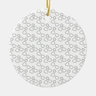 Custom Ceramic Ornaments – Round & Photo Options