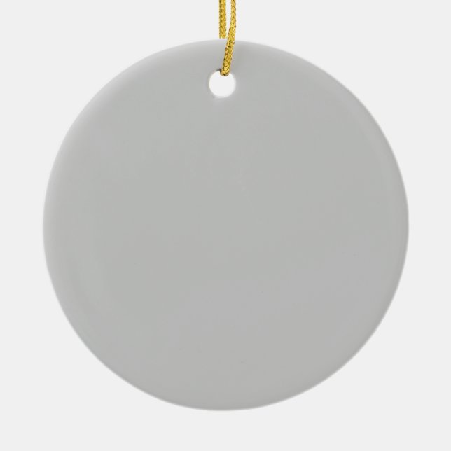 Custom Ceramic Photo Ornaments for Christmas (Front)