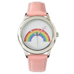 CUSTOM CHALKBOARD RAINBOW WATCH
