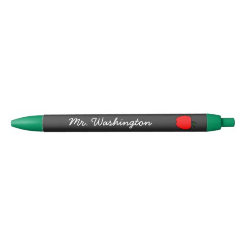 Custom Chalkboard Teachers Apple Pen Gift