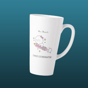 Custom Chaos Coordinator Latte Mug