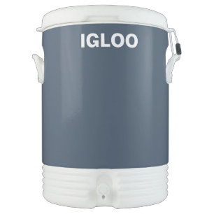 Custom Charcoal Igloo Cooler 10 Gallon with Name