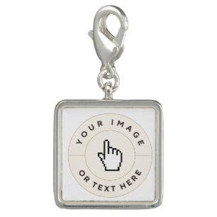 Custom Charm For Bracelet/Necklace square