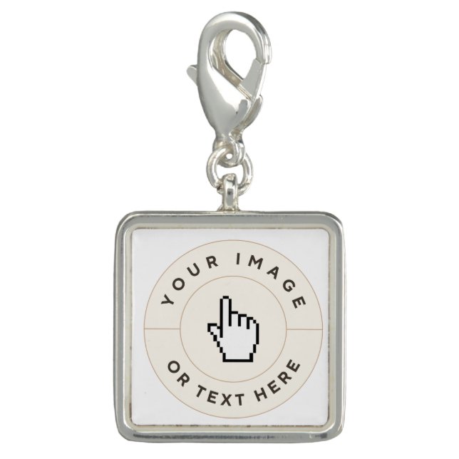 Custom Charm For Bracelet/Necklace square (Front)