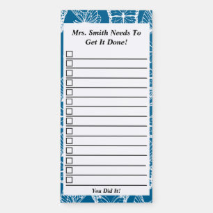 Custom Checkboxes To Do List Notepad
