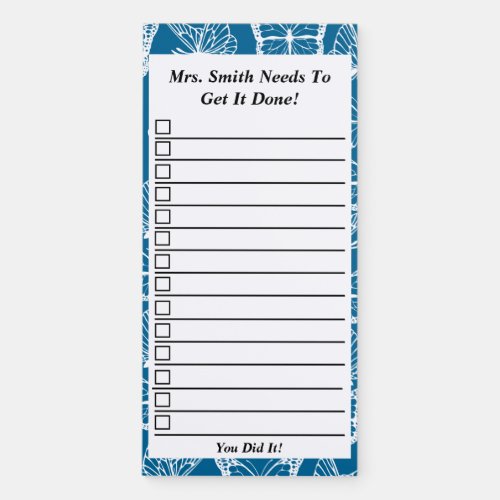 Custom Checkboxes To Do List Notepad