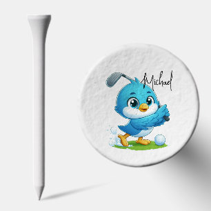 Custom Cheeky Golf Bird Cartoon Tees