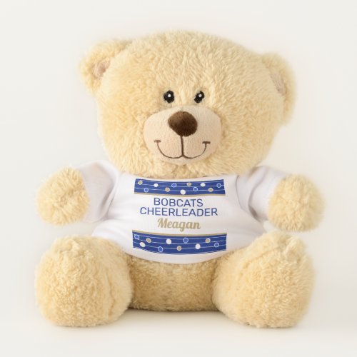Custom Cheerleader Teddy Bear