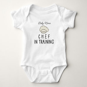 Custom Chef In Training Baby Bodysuit