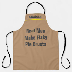 Custom Chef Name Personalized Real Men Memes Baker Apron