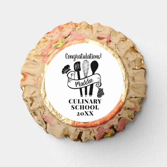 Custom Chef Utensil Cooking School  Reese's Peanut Butter Cups (Front)