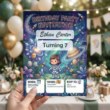 Custom Chemistry Lab Birthday Party Invitation