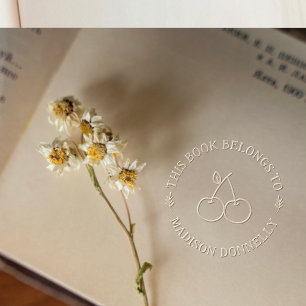 Custom Cherry Book Embosser