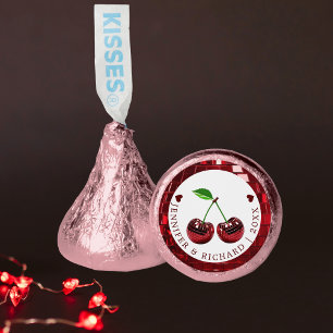 Custom Cherry Disco Ball Valentine's Day Hershey®'s Kisses®