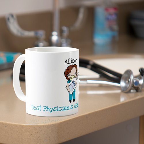 Custom Chibi Health Care Worker Thank You Coffee Mug