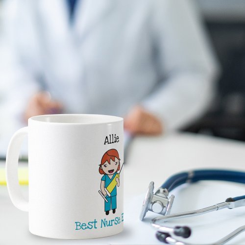 Custom Chibi Medical Professional Thank You Coffee Mug