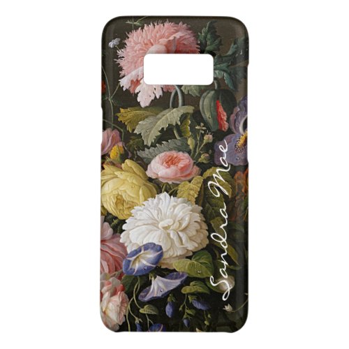 Custom Chic Baroque Flowers Still Life Painting Ca Case_Mate Samsung Galaxy S8 Case