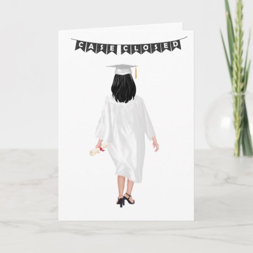 Custom Chic Law School Graduation  Card