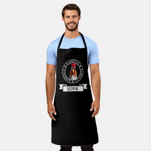 Custom Chicken BBQ Restaurant Funny Chicken BBQ Apron