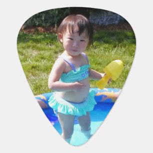 Custom Child's Photo Personalized  Guitar Pick