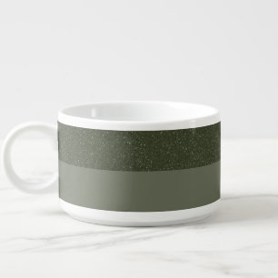 Custom Chili Bowl – Noise Top & Moss Green Base