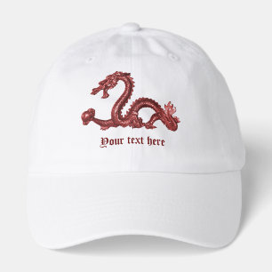 Custom Chinese Dragon Name Fantasy Design Hat