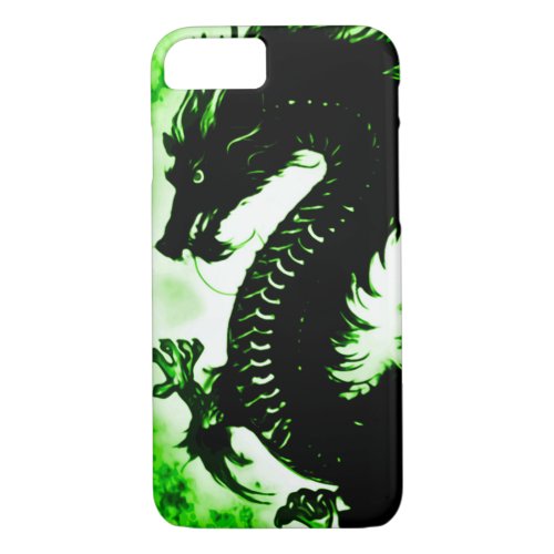 Custom Chinese Earth Dragon Fantasy Art Nouveau iPhone 87 Case