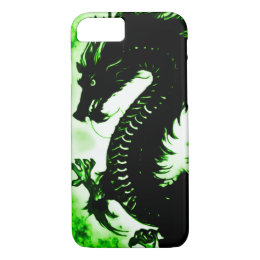 Custom Chinese Earth Dragon Fantasy Art Nouveau iPhone 8/7 Case