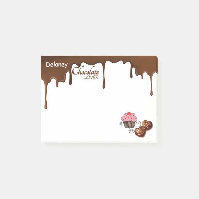 Custom Chocolate Lover's Notes (Front)