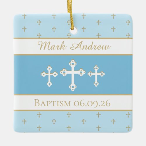 Custom Christian baptism  Ornament