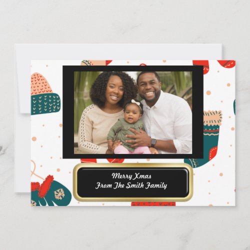 Custom Christian Christmas Blessings _ Personalize Holiday Card