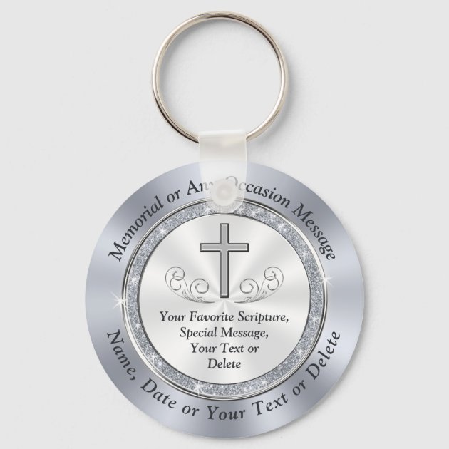 Memorial keychain sale keepsakes