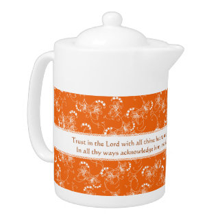 Custom Christian Gifts - Personalized Tea Pot