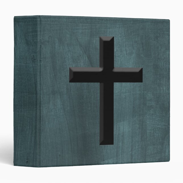 Custom Christian God Gift Cross Binder (Front/Spine)