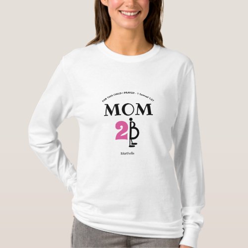 Custom Christian Mom To Be T_Shirt