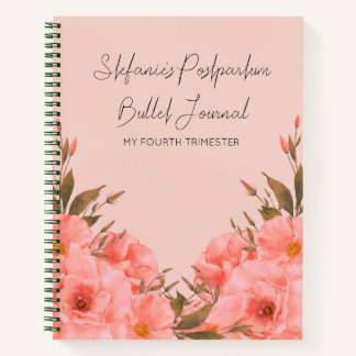 Custom Christian Postpartum Journal For New Moms