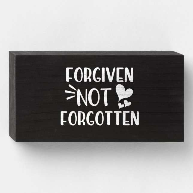 Custom Christian Wood Box Sign (Front Horizontal)