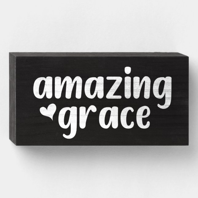 Custom Christian Wood Box Sign (Front Horizontal)