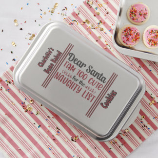 Custom Christmas cake pan for festive baking