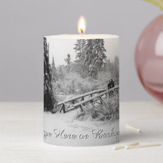 Custom Christmas Candles Winter Love Candles