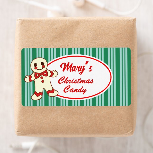Custom Christmas Candy Labels (Insitu)