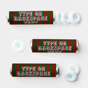 Custom Christmas Candy Personalized Breath Savers® Mints